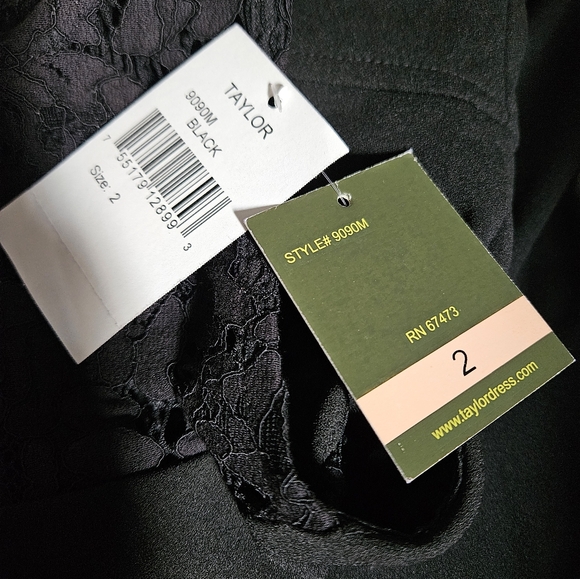 NTW Taylor Black Lace Sleeveless Dress - Picture 4 of 4